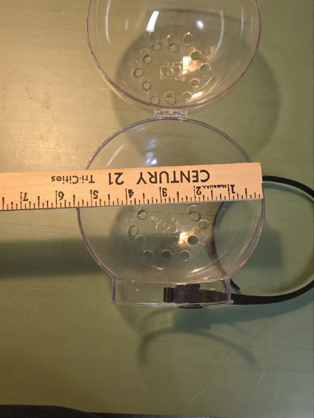 Clear Acrylic Antibite Gaurd For Cat Or Small Dog, Grooming/nails